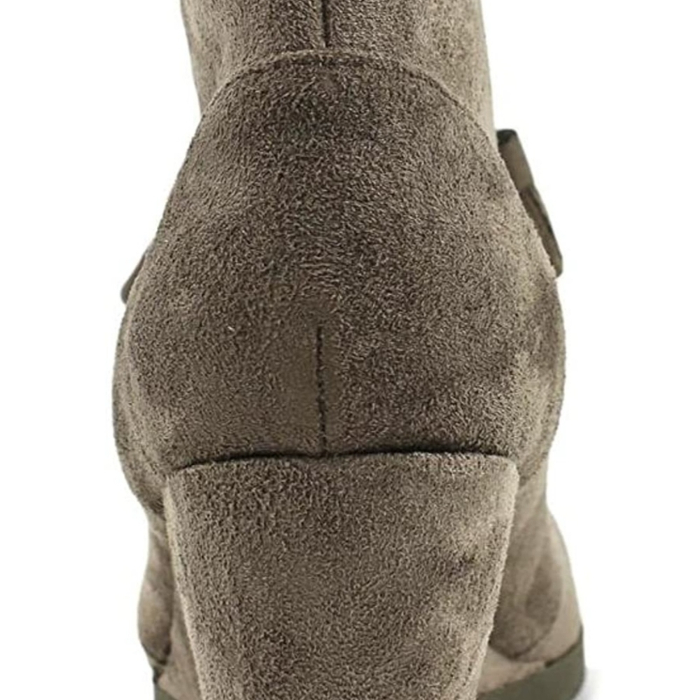 Madden Girl Dallyy Wedge Ankle Bootie Lace Up Women's Size 8 EUC - Picture 3 of 11